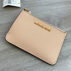 Michael Kors Saffiano Leather Coin Pouch